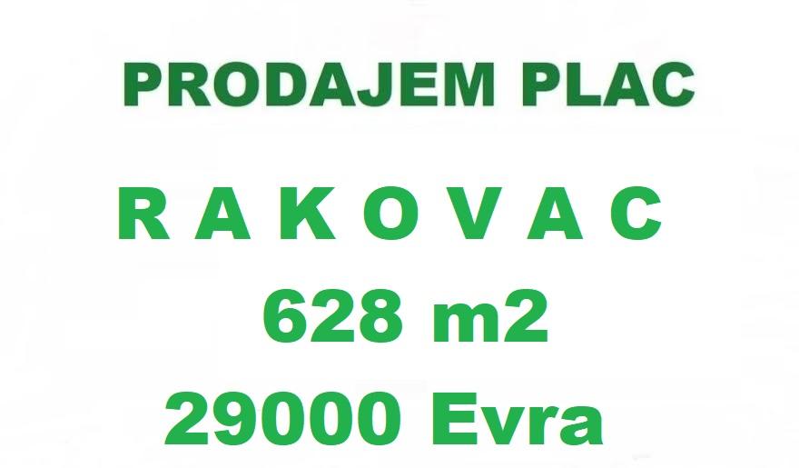 PLAC – RAKOVAC  628 m2 – 29000 Evra ID#2242 29.000 €